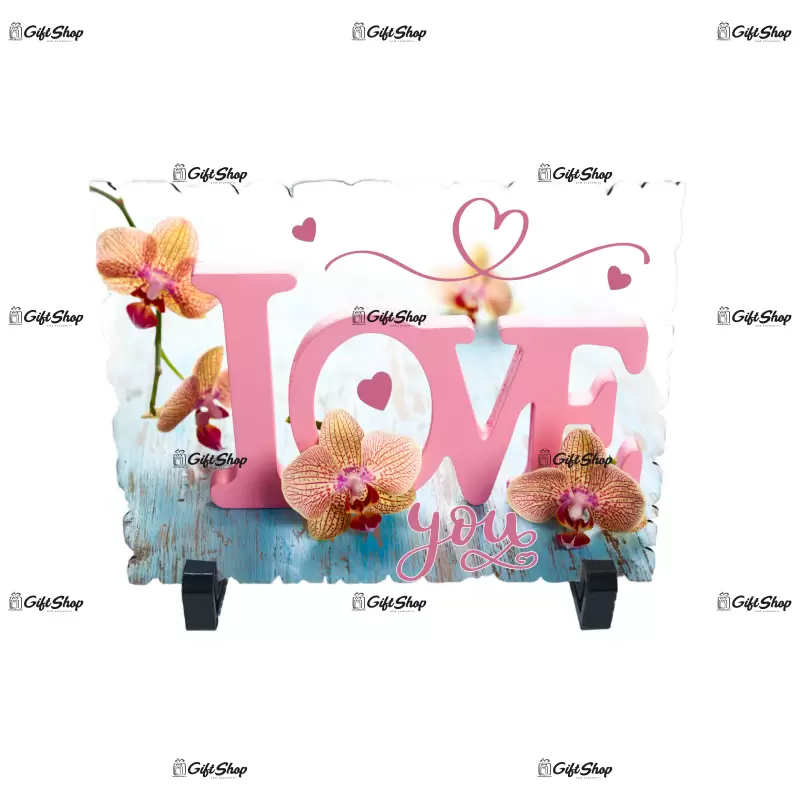 Love placheta, placheta cu mesaj, model a